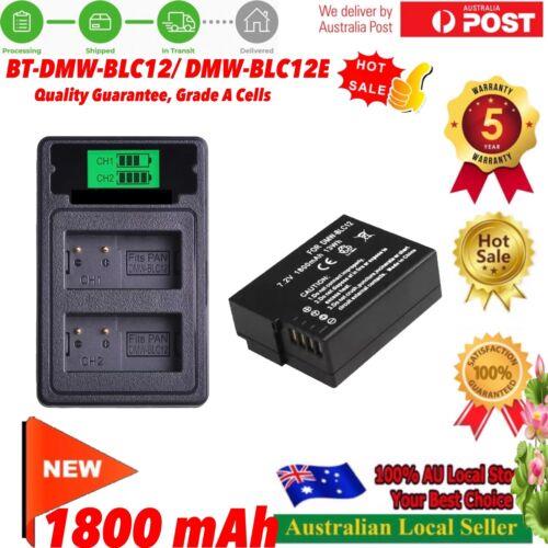 Dmw-blc12 E Battery / Charger For Lumix Dmc-g85 Fz200 Fz1000 G5 G6 G7 Gh2 Gx8