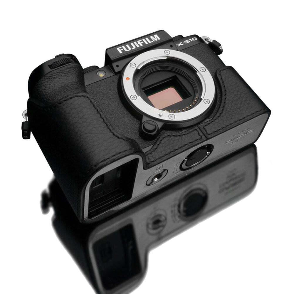 Gariz Black Leather Camera Half Case Xs-chxs10bk For Fuji X-s10