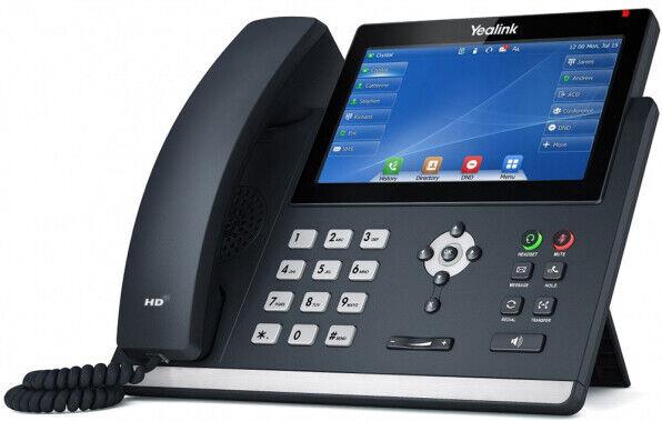Yealink T48u 16 Line Ip Phone, 7" 800x480 Pixel Colour Touch Screen,