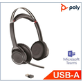 Plantronics Poly B825-m Voyager Focus Uc Headset Active Noise Canceling
