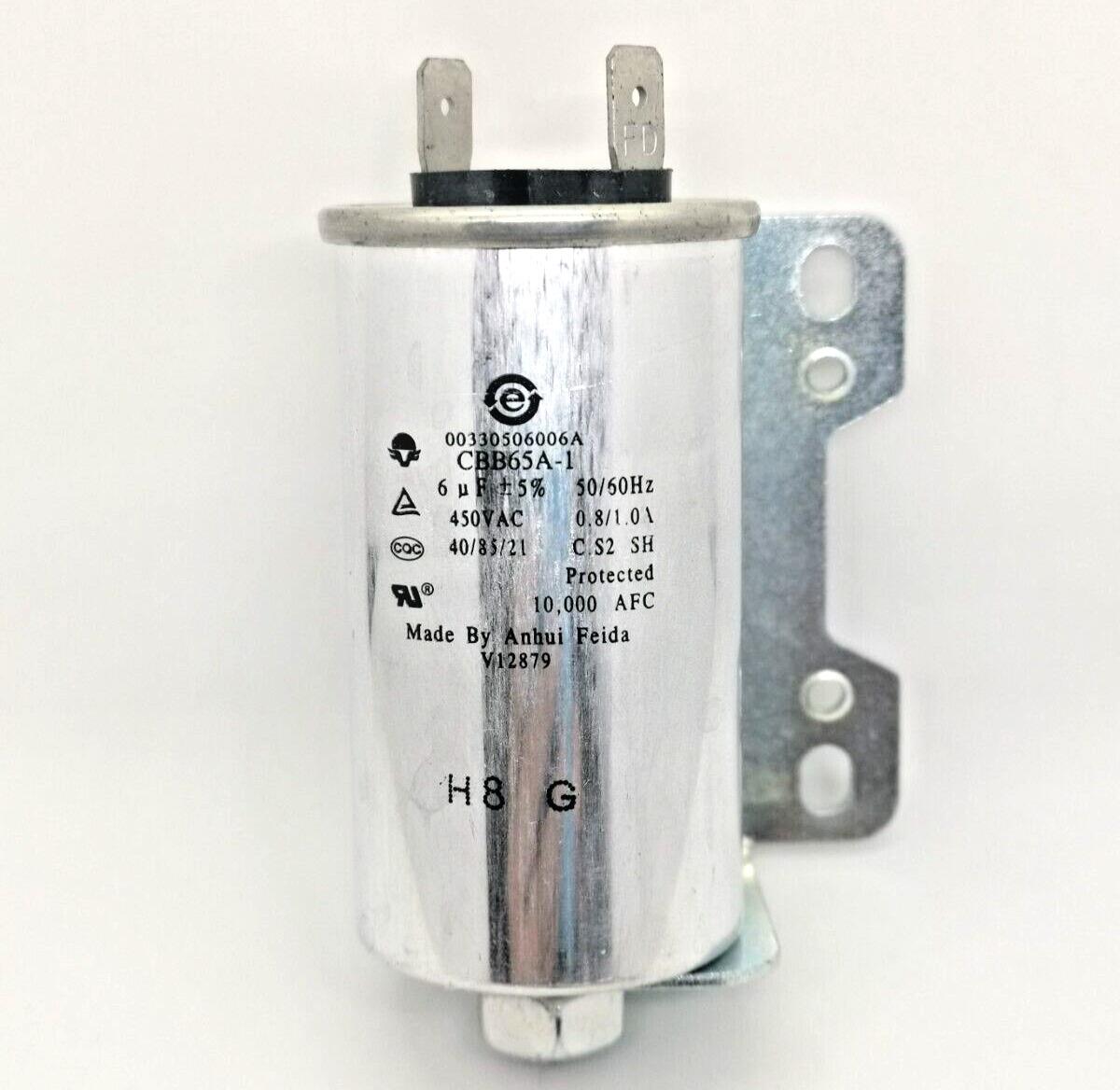 Haier Dryer Capacitor 6uf H00330506006a