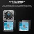 Protective Camera Lens Film+2 Screen Protector For Action 2 Dustproof Accessory