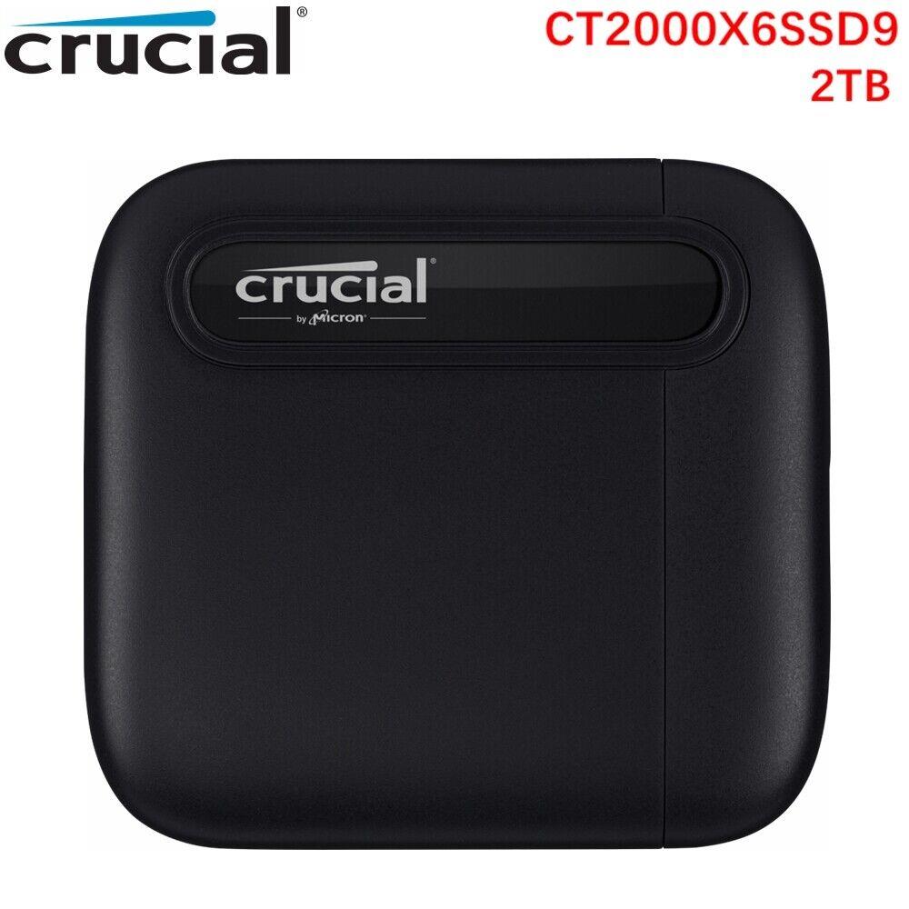 Crucial X6 500gb 1tb 2tb ‎usb 3.2 Portable External Ssd Drive