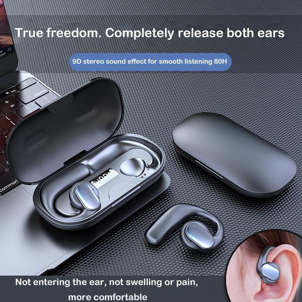 Wireless Bone Conduction Digital Bluetooth Earbuds 50% Off T7x7