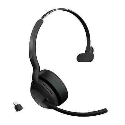 Jabra Evolve2 55 Headset Wireless Head-band Office/call Center Bluetooth Black