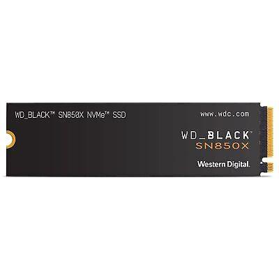 Wd_black Sn850x 1tb M.2 2280, Game Drive, Pcie Gen4 Nvme Up To 7300 Mb/s Standar