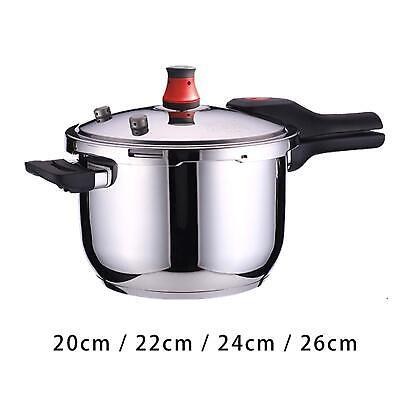 Pressure Cooker Stainless Steel Cooking Pot Fast Heating Cookware Pressure