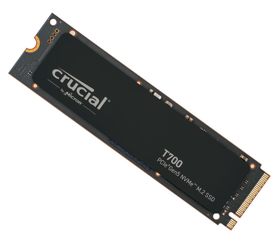 Crucial T700 1tb Gen5 Nvme Ssd - 11700/9500 Mb/s R/w 600tbw 1500k Iops
