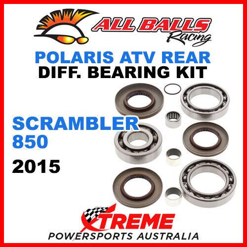 25-2080 Polaris Scrambler 850 2015 Rear Differential Bearing Kit