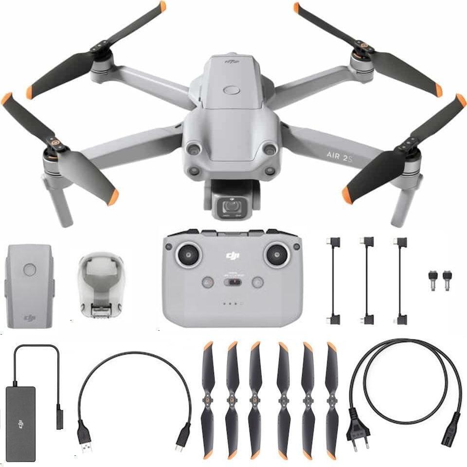 Dji Air 2s 4k Drone Aerial Camera With Remote Controller Set