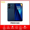 (unlocked)new Xiaomi Poco C65 Dual Sim Android Mobile Phone Au – Blue/6gb+128gb