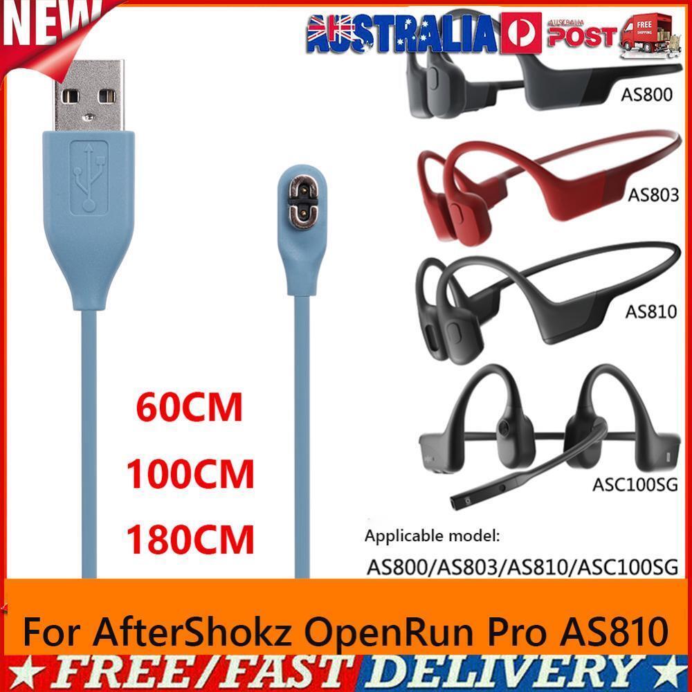 Bone Conduction Earphone Charger Cable For Aftershokz Openrun Pro As810 (1.8m)