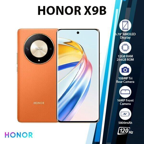 Honor X9b 5g Android Mobile Phone(orange, 12gb+256gb, Unlocked, Dual Sim, New)