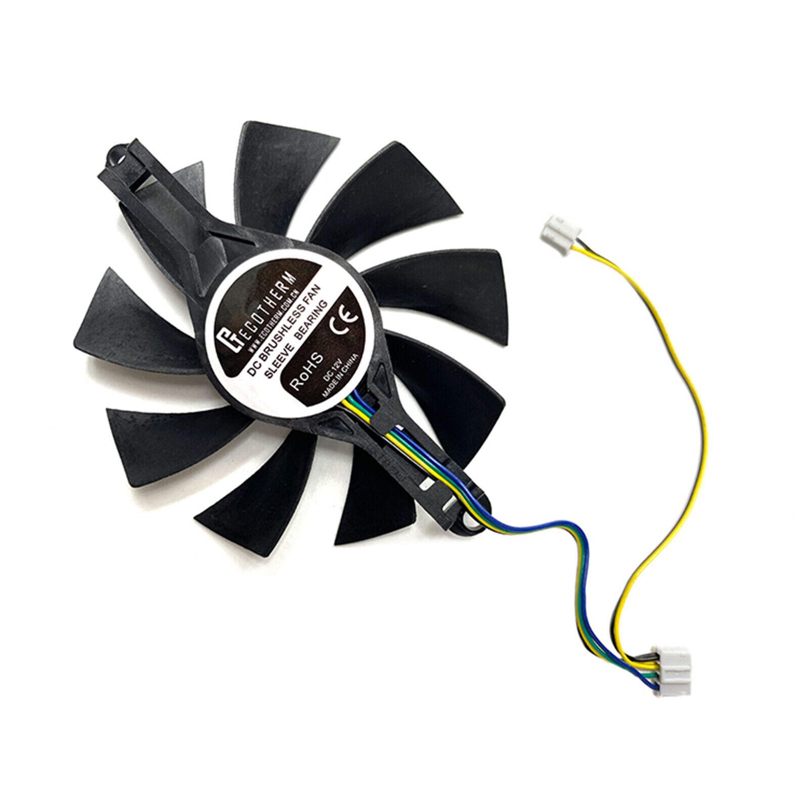 Graphics Card Cooling Fans Cooler Fan For Yeston Geforce Rtx4060ti 8gb Cute Pet