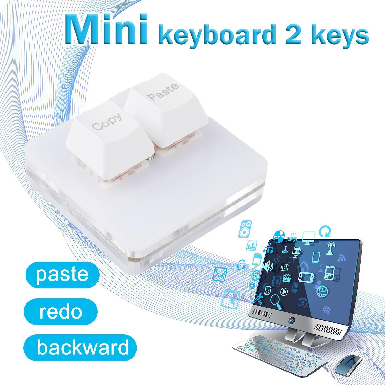 Shortcut Keyboard Copy Paste Custom Keypad Portable T9p7