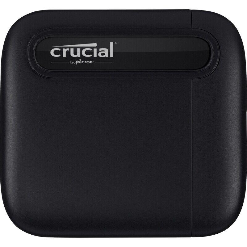 Crucial Ct4000x6ssd9 X6 4tb External Portable Ssd 800mb/s Usb3.2 Usb-c
