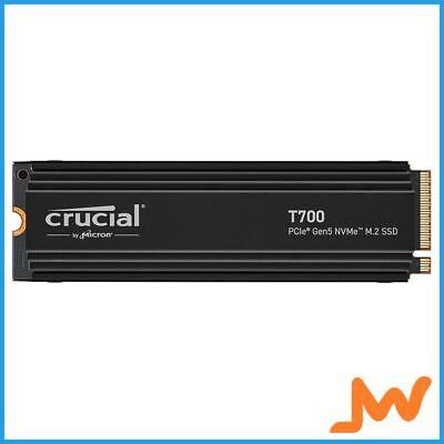 Crucial T700 1tb Gen5 Nvme M.2 Ssd With Heatsink [ct1000t700ssd5]