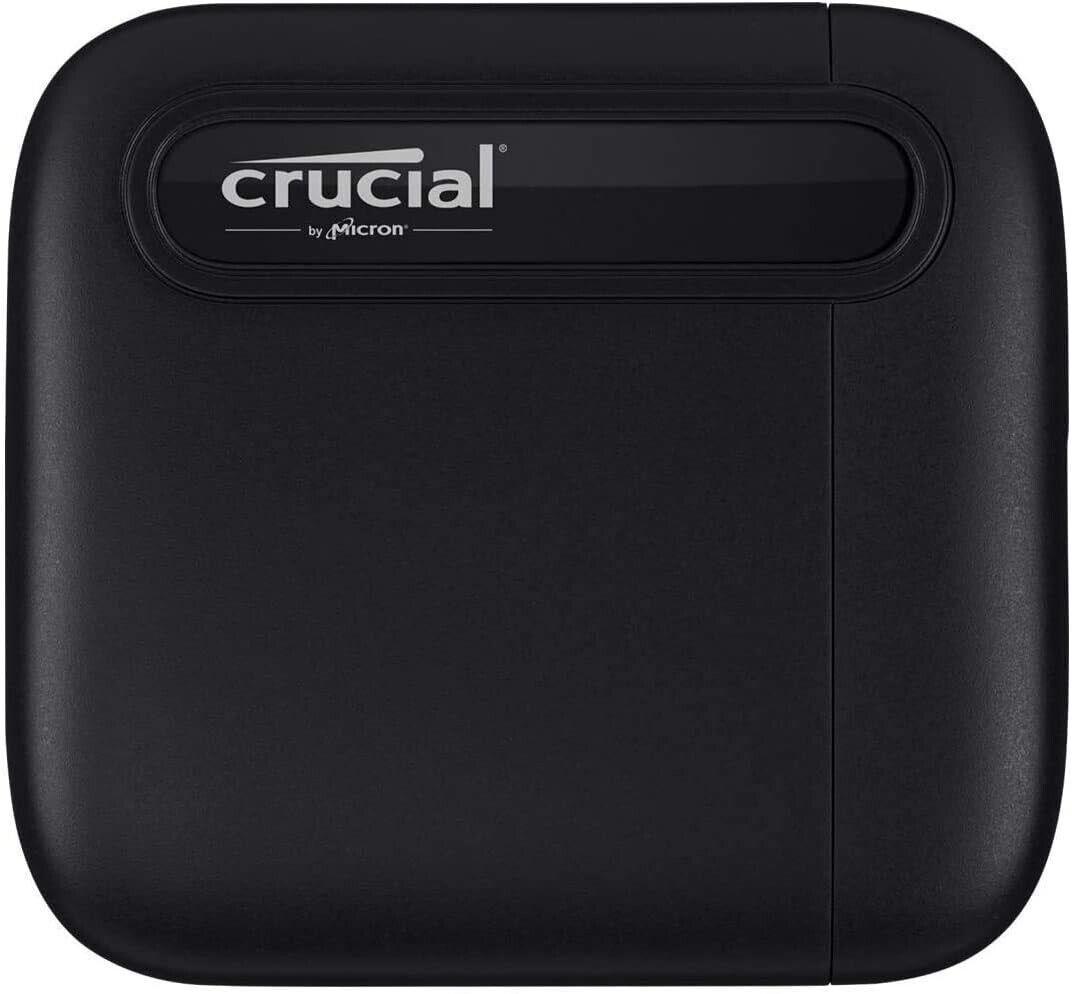 Crucial X6 1tb External Portable Ssd Usb3.2 Usb-c Usb3.0 Pc Mac Ps4 Ps5 Xbox