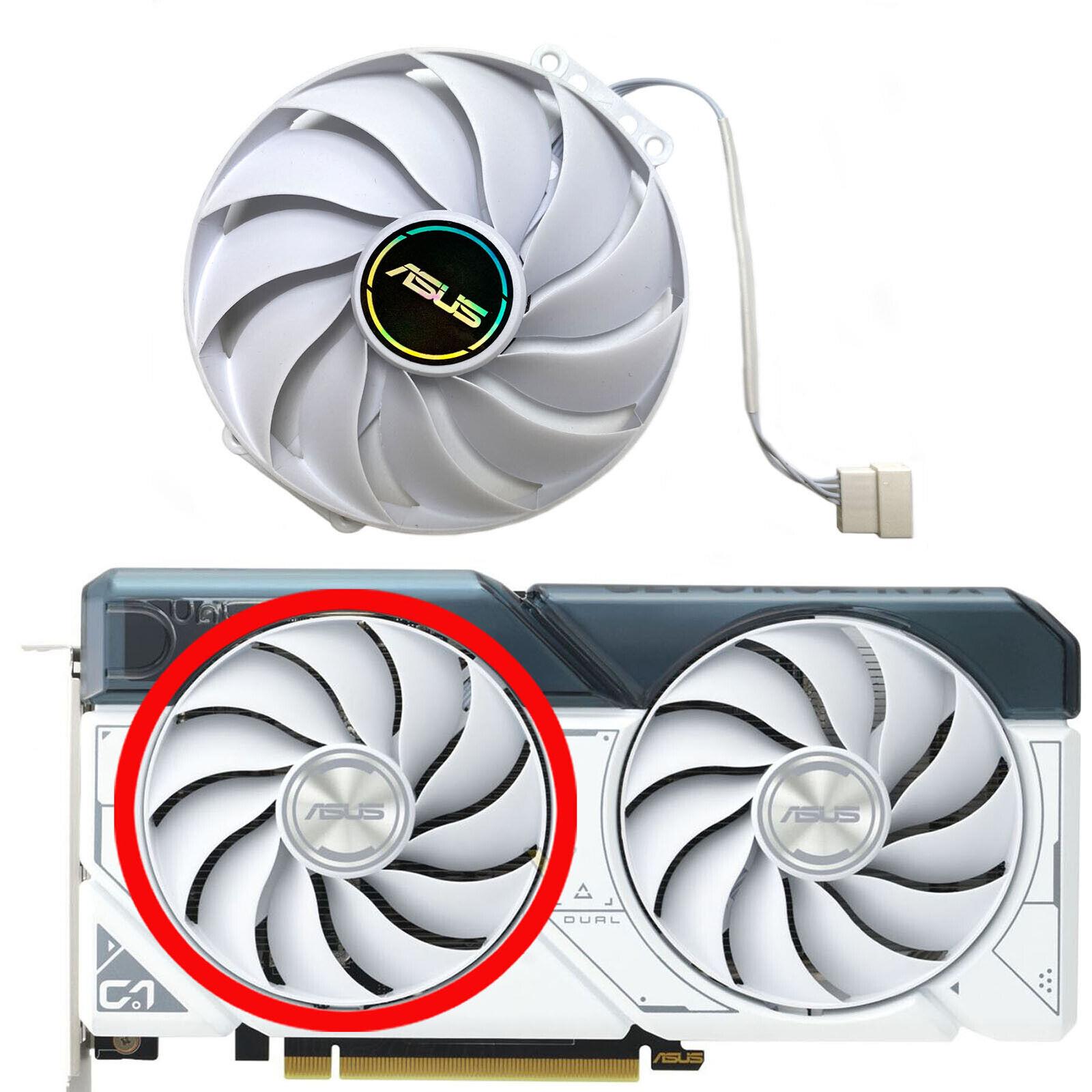 Replacement Cooling Fan For Asus Rtx4060 4060ti Dual White Graphics Card Cooler