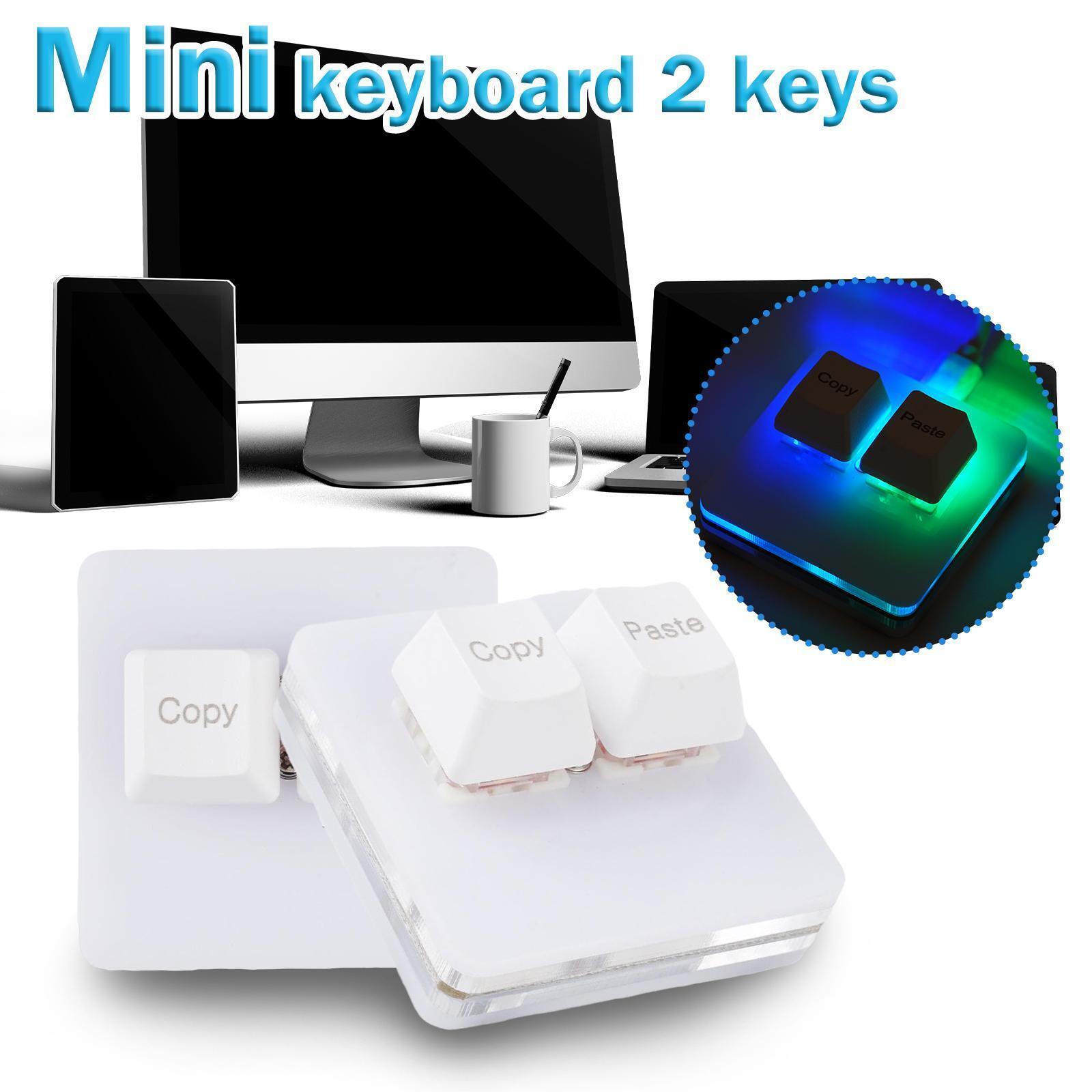 Shortcut Keyboard Copy Paste Custom Keypad Portable T7x9
