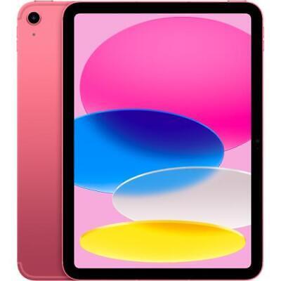 Apple Ipad (10th Gen) 10.9" - Pink 64gb Storage - Wifi + Cellular - A14 Bionic
