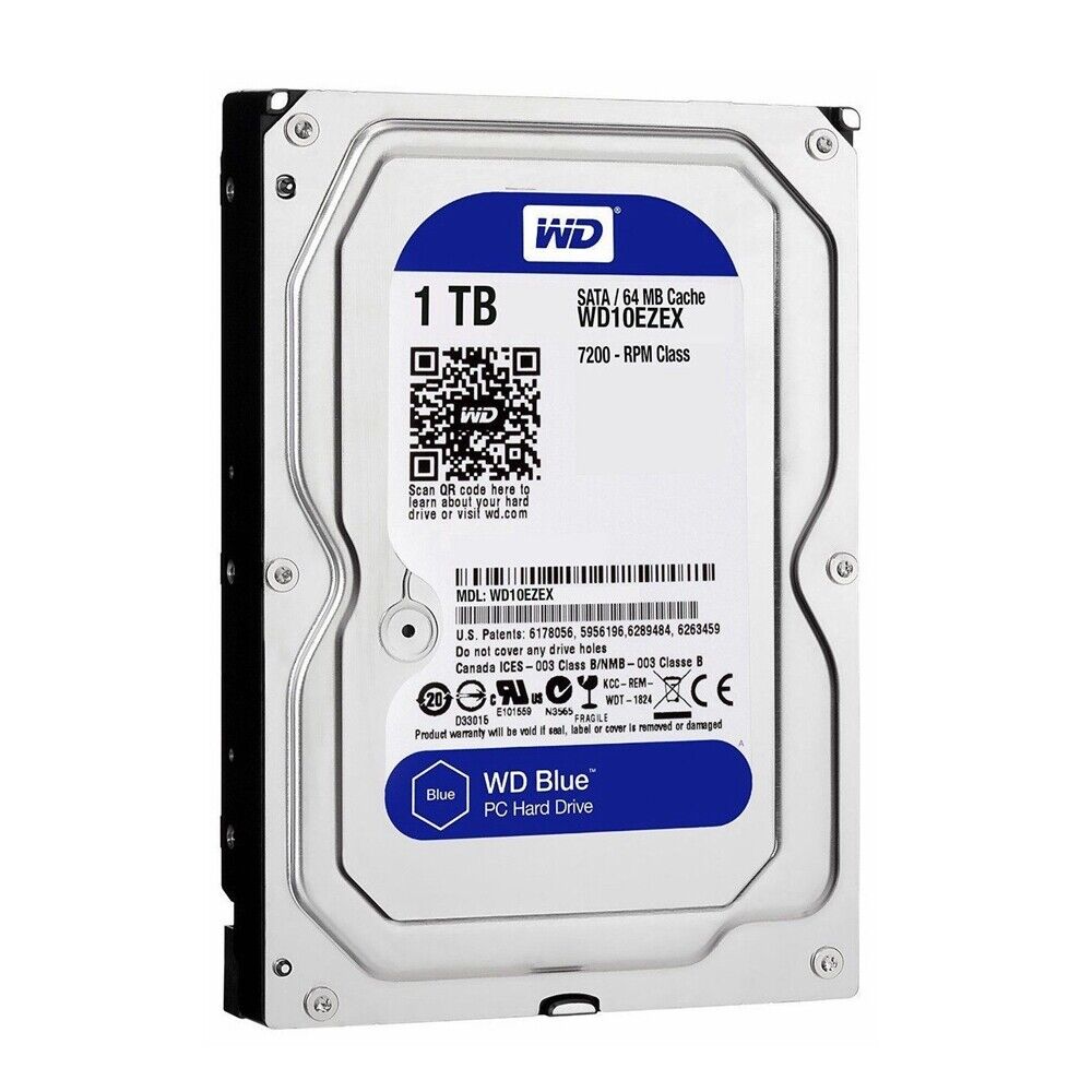 Wd Blue 1tb 2tb 3tb 4tb Hdd Pc Hard Disk Drive Western Digital Blue