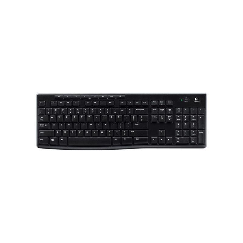Logitech K270 2.4ghz Wireless Full Size Keyboard 2 Year Battery Uv