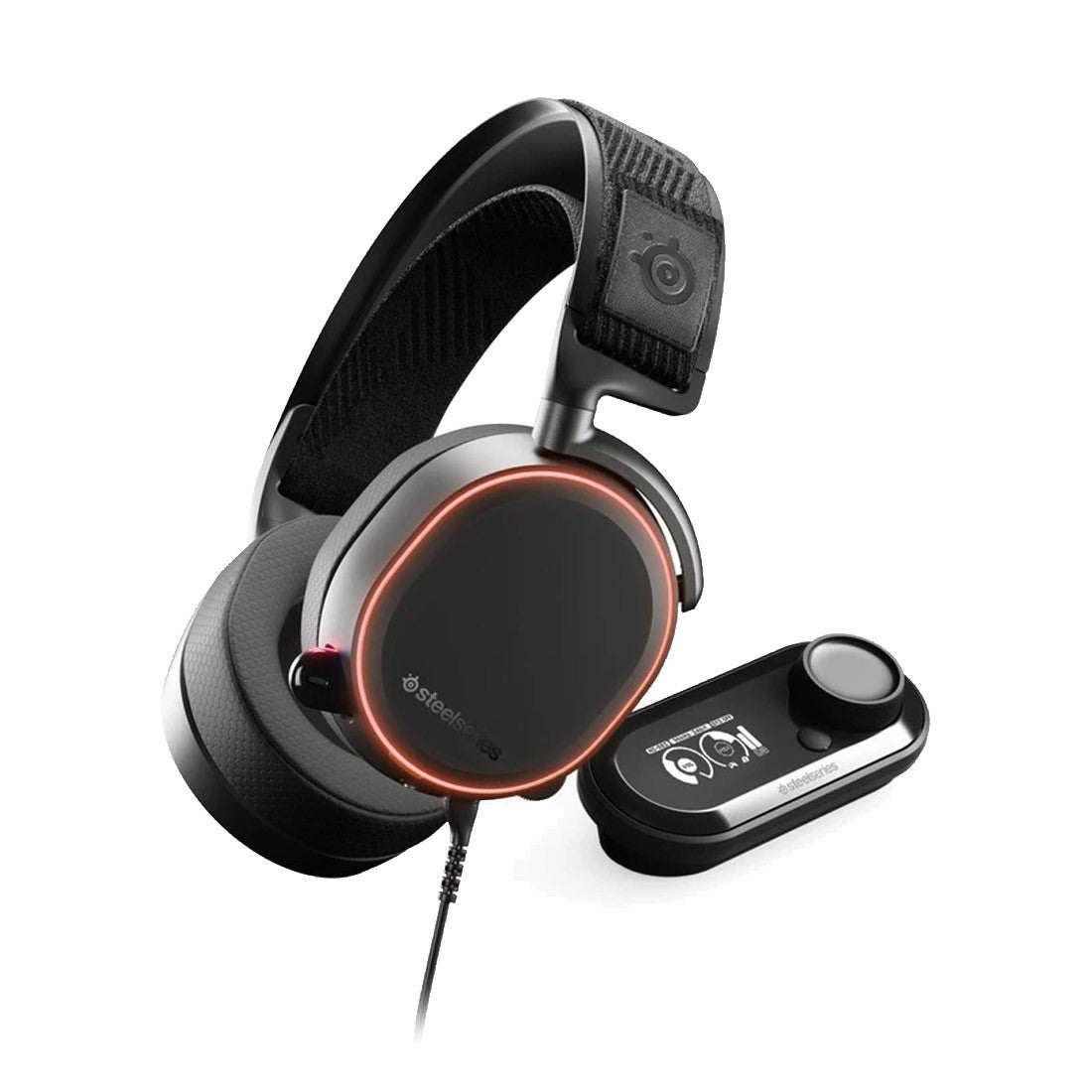 Steelseries Arctis Pro + Gamedac Hi-res Headphones - Black