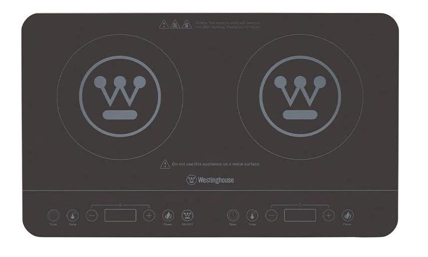 Westinghouse 2400w Twin Induction Touchscreen Cooktop / Hot Plate -