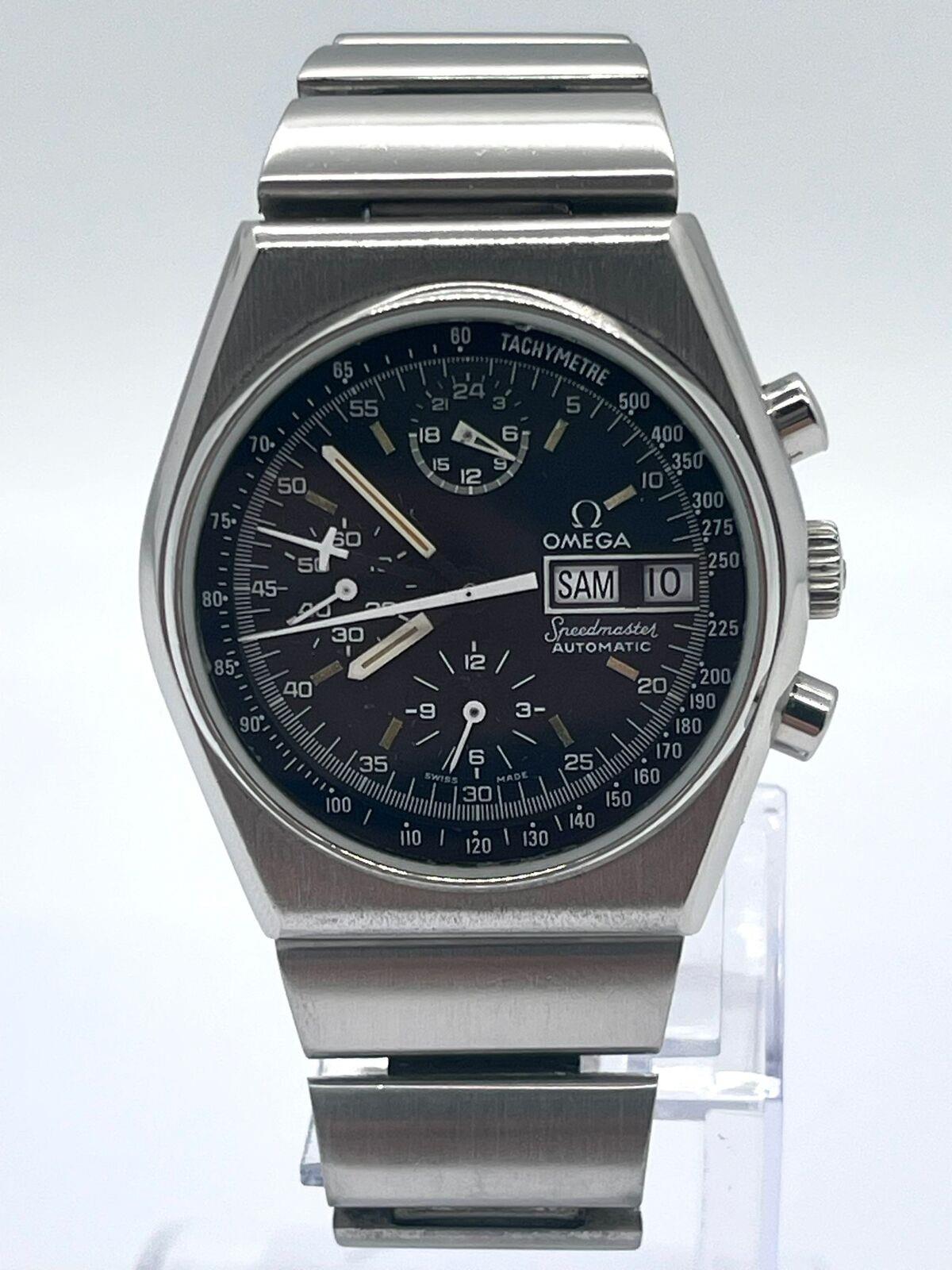 Omega Speedmaster Automatic Number 176.0015 Mark Iv 70’s Vintage Watch