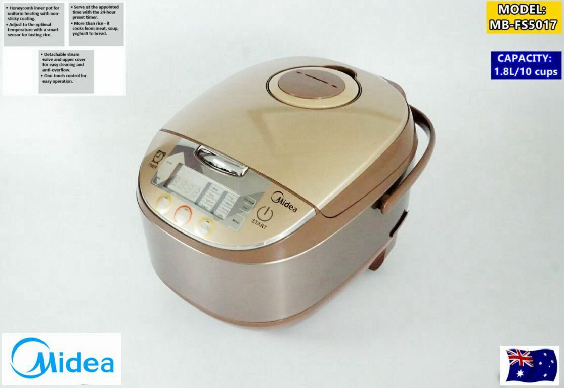 Midea Intelligent Rice Cooker With Keep Warm Function Mb-fs5017 (10