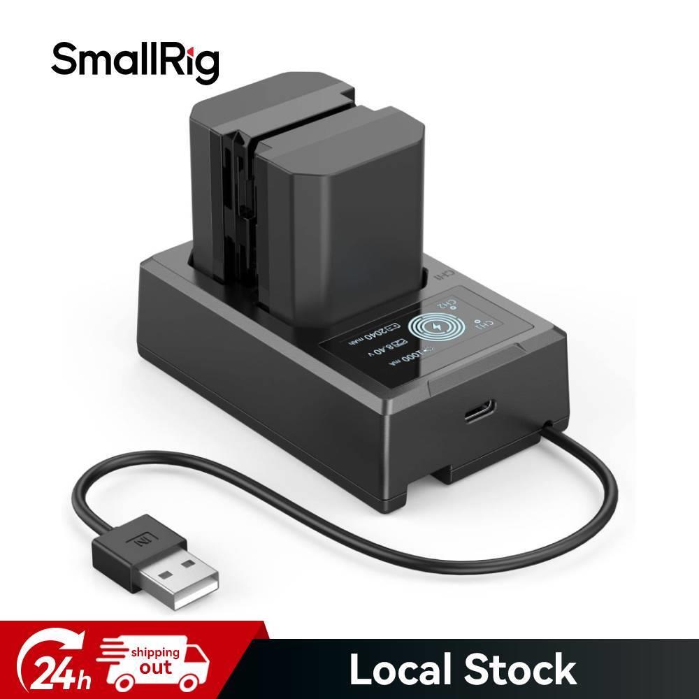 Smallrig Battery Charger Set For Np-fz100 For Sony A7 Iv, A7r V, A7s