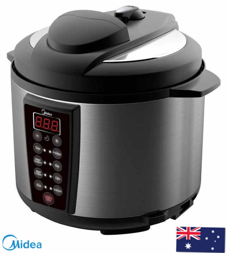 Midea Automatic Electric Pressure Cooker With 8 Functions My-wcs603