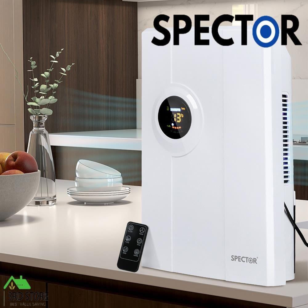 Spector 2l Portable Dehumidifier Air Purifier Dual-core 65w Efficient