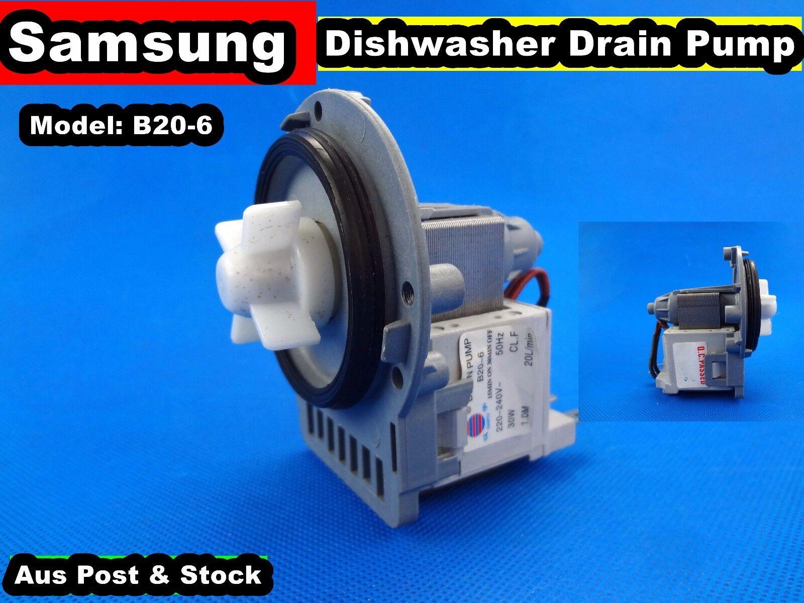 Samsung, Whirlpool Omega Dishwasher Spare Parts Drain Pump Replacement