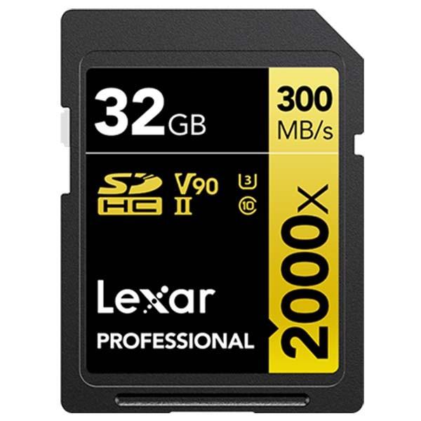 Lexar 2000x Uhs-ii Sdhc Sd Card - 32gb