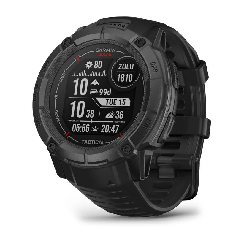 Garmin Instinct 2x Solar Smartwatch - Tactical Edition - Black