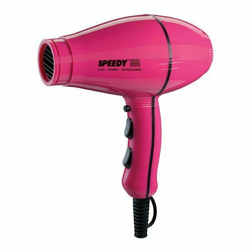 Speedy 5000 Pink Compact Professional Hairdryer Hair Dryer