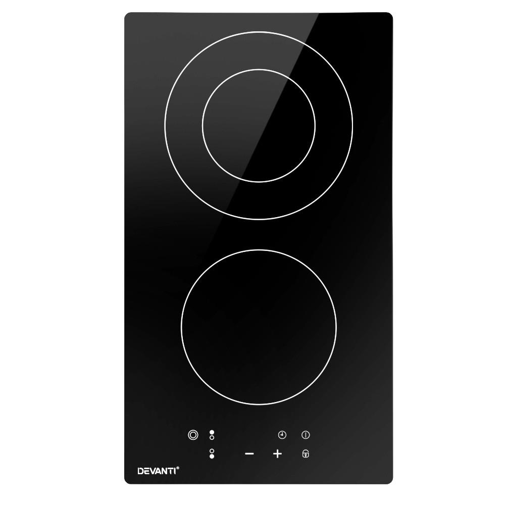 Devanti Ceramic Cooktop 30cm Electric Kitchen Cooker Cook Top Hob