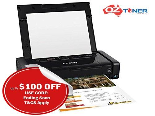 Rfb Epson Workforce Wf-100 A4 Wireless Inkjet Mobile Printer+airprint