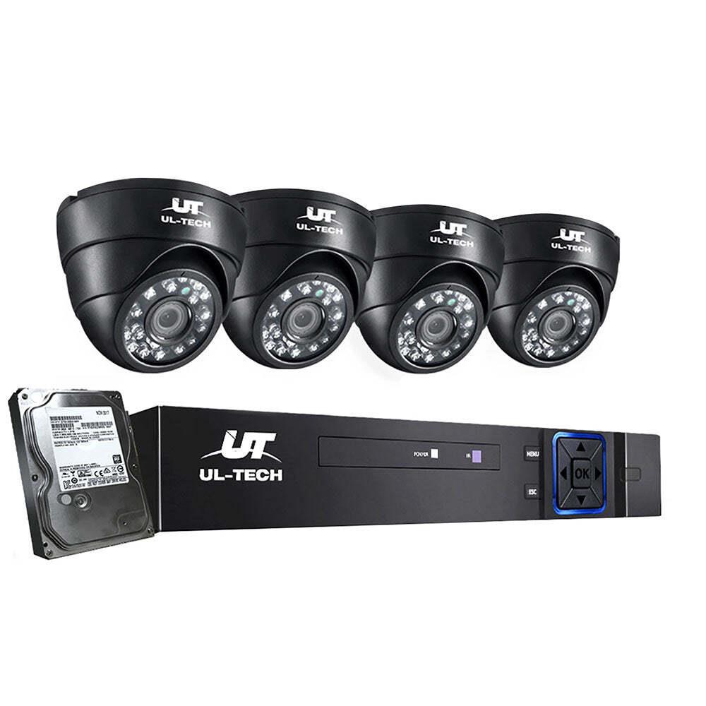 Ul-tech Cctv Security System 4ch