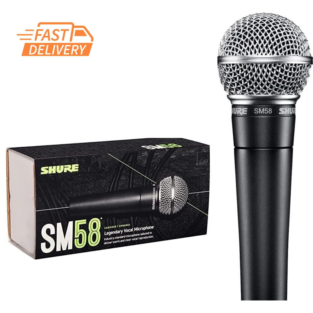 Shure Sm58 Lc Cardioid Dynamic Vocal Microphone Without On Off Switch