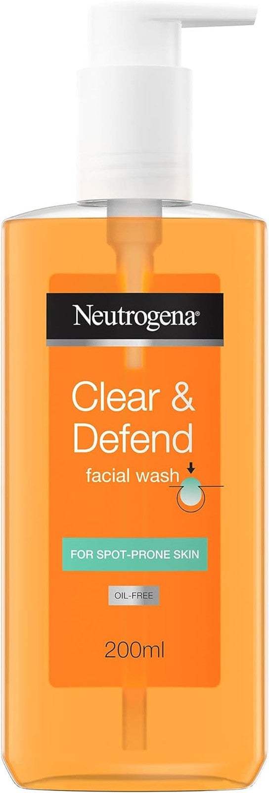 Neutrogena Clear And Defend Facial Wash 200ml