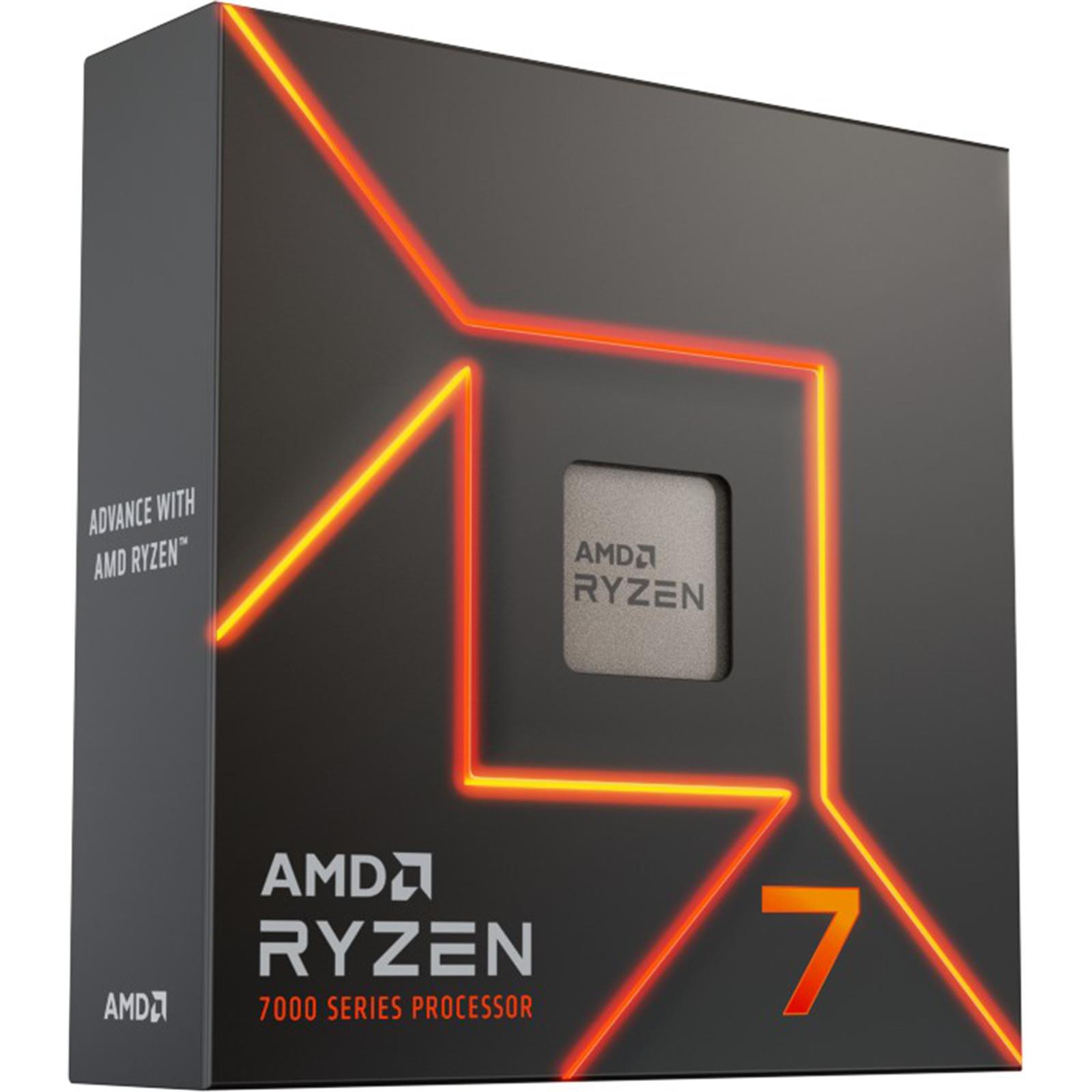 Amd 7700x Cpu Am5 Ryzen 7 4.5ghz 8 Core 100-100000591wof Pc Processor