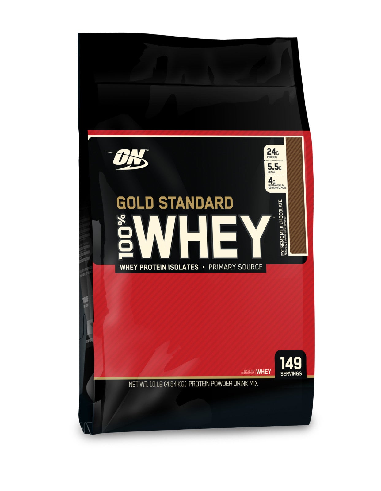 Optimum Nutrition On Gold Standard 10lb Whey Protein Concentrate