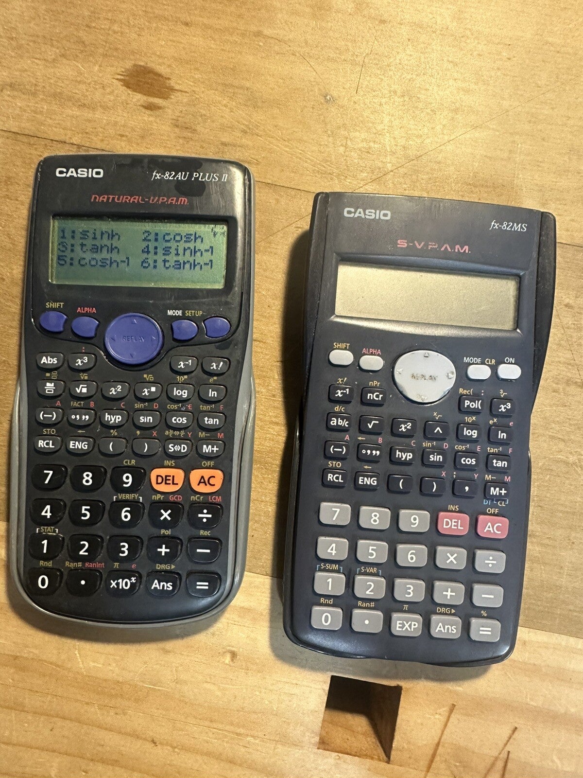 Casio Fx82au Plus Ii & Casio Fx82ms Scientific Calculator