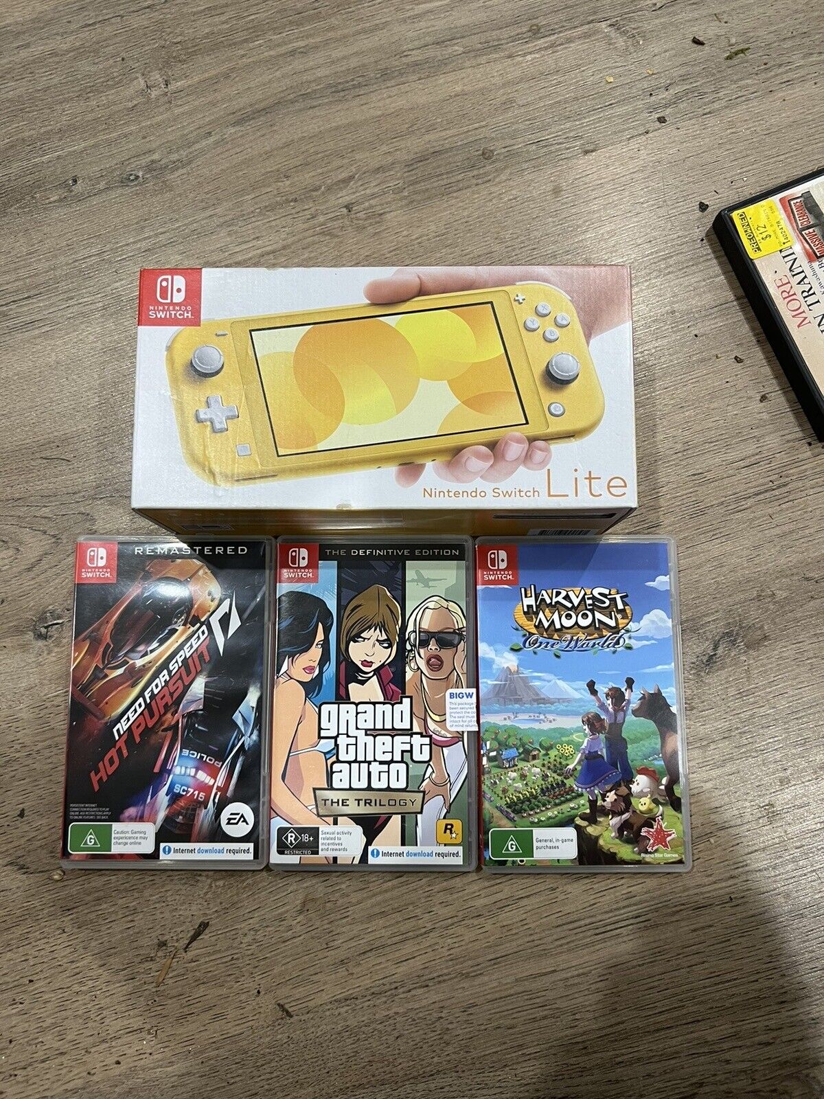 Nintendo Switch Lite Handheld Console - Yellow