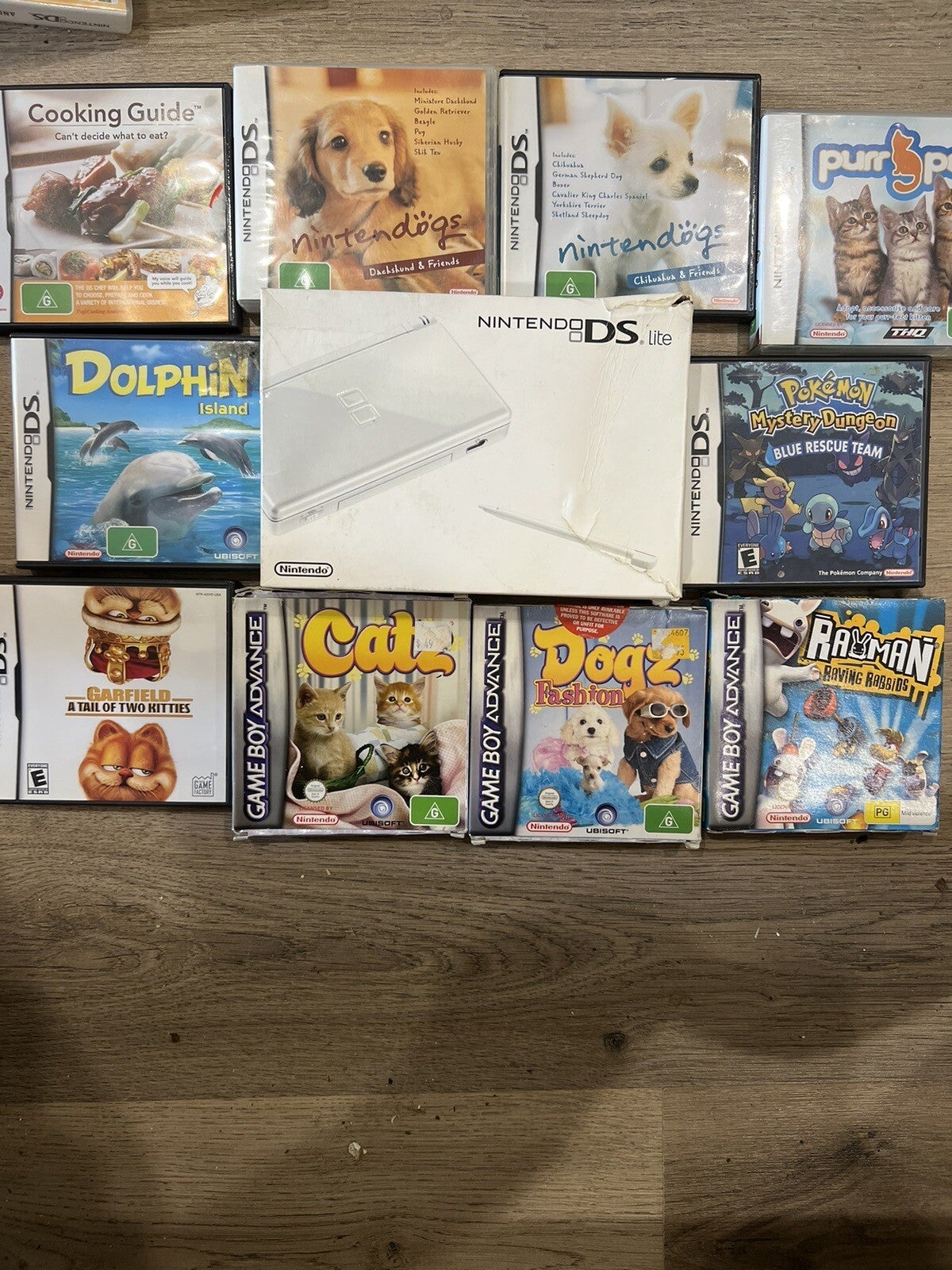Nintendo Ds Lite White Handheld System