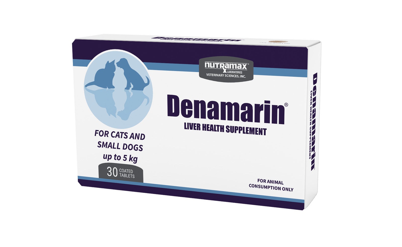 Paw Denamarin Small Cats & Dogs Liver Detoxification Aid 90mg 30 Pack