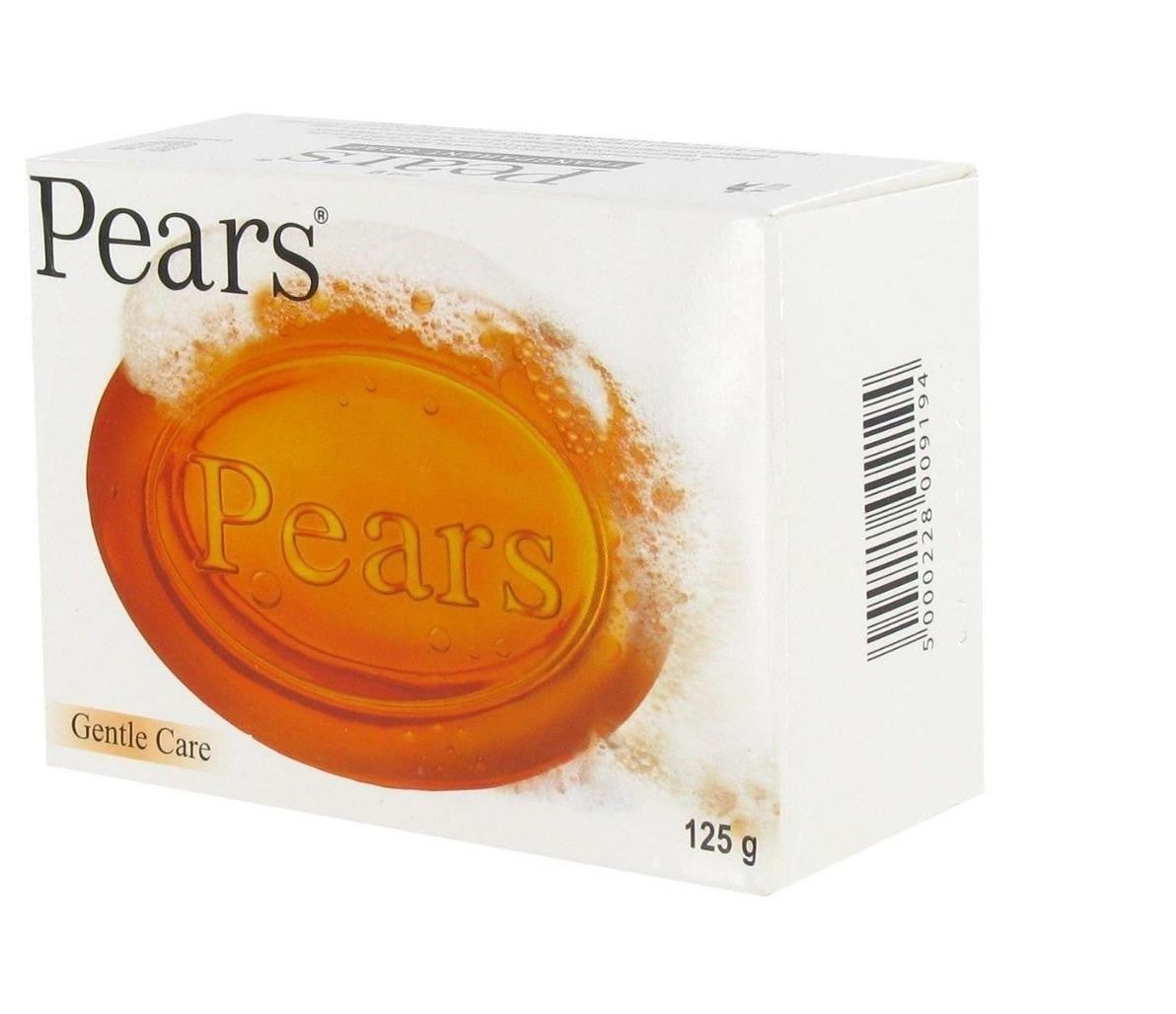 20 X Pears Amber Transparent Soap Gentle Care Dermatologist Tested